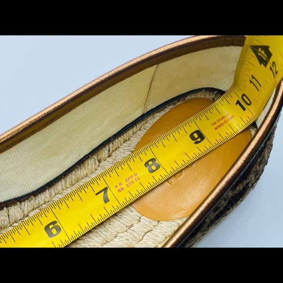 🎄Host Pick🎄Gucci Women’s GG Espadrilles SIZE 39.5 AUTHENTIC NWB Model 619960 - Picture 12 of 12